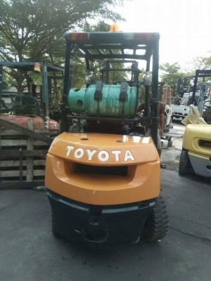 +++ ขายโฟล์คลิฟท์ TOYOTA 7FD25 ขนาด 2.5 ตัน