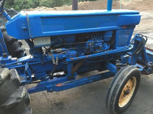 รถไถคูโบต้า ดีเซล พร้อมผานดัน