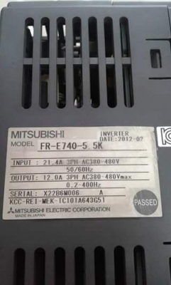 อินเวอร์เตอร์ 7.5 แรงมิซูสภาพใหม่ 380v.