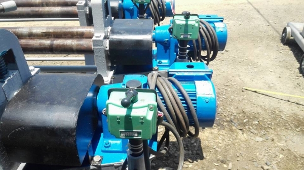 ** SOLD ** เครื่องม้วนเหล็กแผ่นประกอบใหม่ 4 ฟุต 120 cm เพลาตัน ม้วนหนา 2.5 มม ไฟ 380V ** SOLD ** เครื่องม้วนเหล็กแผ่นประกอบใหม่ 4 ฟุต 120 cm เพลาตัน ม้วนหนา 2.5 มม ไฟ 380V