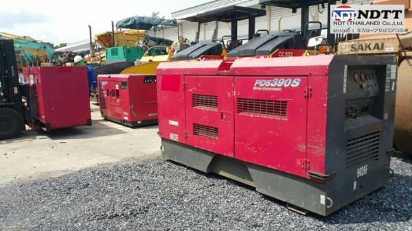 เครื่องปั้มลม Airman PDS390S (7-8 bar.) 390cfm. นำเข้าจากญี่ปุ่น สภาพเนียนๆ มาเช็คสภาพได้เลยครับ