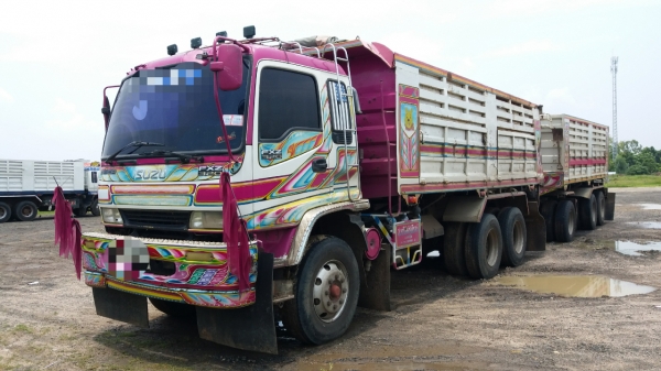 ขาย.1,695,000 ISUZU DECA 270 แรงปี51เดิมบางนางบวช ตัวลูก 3 เพลา ยังไม่ลงเล่มต่ออู่.ไทยเทนเลอร์ แม่ลู