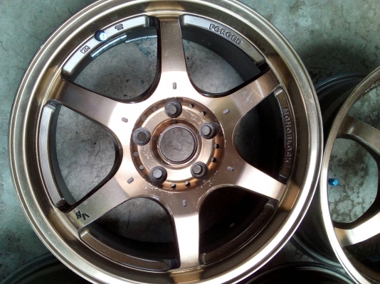 แม๊ก ขอบ17  17x7J. MONOBLOCK  ขนาด 5 รู 114  ET.40  ชุด. 4 วง. tel.081-427-3941