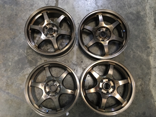 แม๊ก ขอบ17  17x7J. MONOBLOCK  ขนาด 5 รู 114  ET.40  ชุด. 4 วง. tel.081-427-3941