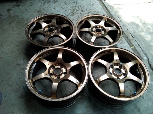 แม๊ก ขอบ17  17x7J. MONOBLOCK  ขนาด 5 รู 114  ET.40  ชุด. 4 วง. tel.081-427-3941