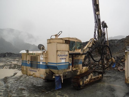 รถเจาะหิน FURUKAWA HCR9-DS มือสองญี่ปุ่น