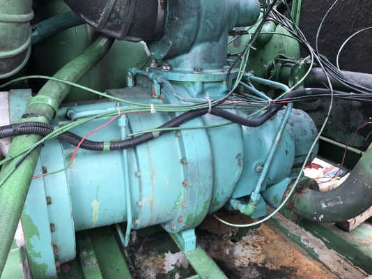 ปั้มลมสกรู 1300 cfm ยี่ห้อ Sullair นำเข้าจากญี่ปุ่น High Pressure 10.5 บาร์ เครื่อง 420 แรงม้า ปั้มลมสกรู 1300 cfm ยี่ห้อ Sullair นำเข้าจากญี่ปุ่น High Pressure 10.5 บาร์ เครื่อง 420 แรงม้า