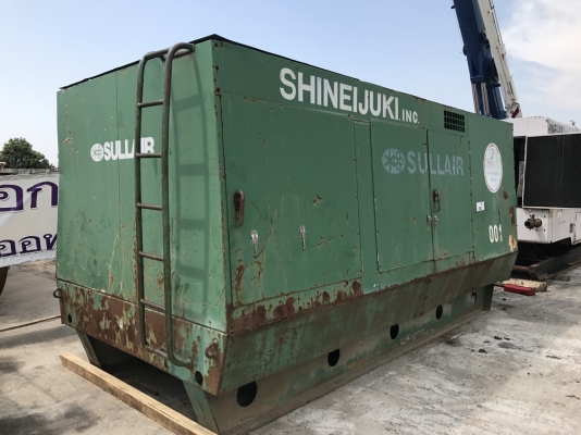 ปั้มลมสกรู 1300 cfm ยี่ห้อ Sullair นำเข้าจากญี่ปุ่น High Pressure 10.5 บาร์ เครื่อง 420 แรงม้า ปั้มลมสกรู 1300 cfm ยี่ห้อ Sullair นำเข้าจากญี่ปุ่น High Pressure 10.5 บาร์ เครื่อง 420 แรงม้า