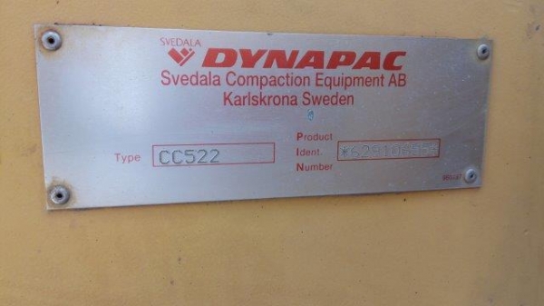 ขายถูกเคลียร์สต็อก DYNAPAC CC522 มือสอง USA