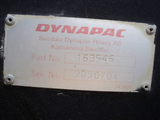 รถบดเบรคดาว์น DYNAPAC CC522 # 62910537 มือสองยุโรป