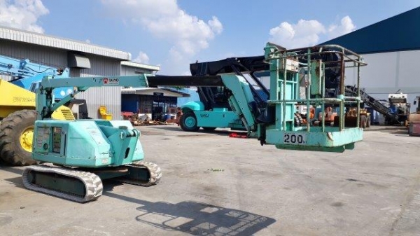 กระเช้าดีเซลบูมพับ MEADE HF090 ยกสูง 9 เมตร มือสองญี่ปุ่น กระเช้าดีเซลบูมพับ MEADE HF090 ยกสูง 9 เมตร มือสองญี่ปุ่น