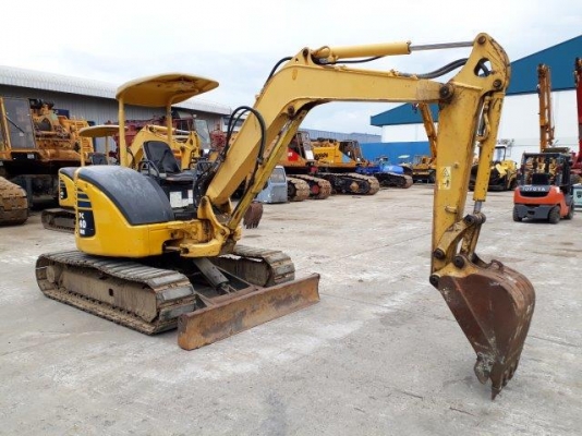 รถขุด 4 ตัน PC40MR-2 แทรคเหล็กติดก้อนยาง มือสองญี่ปุ่น