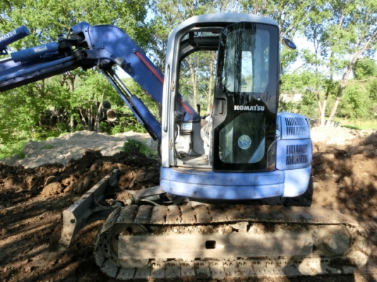 รถขุด 4 ตัน PC40MR-2 แทรคเหล็กติดก้อนยาง มือสองญี่ปุ่น