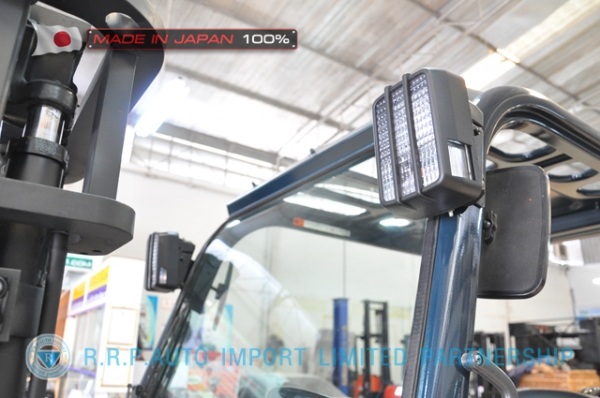 ขายรถโฟล์คลิฟท์มือสอง TOYOTA รุ่น 7FG25-21124 นำเข้าจากประเทศญี่ปุ่น 100\% ไม่เคยใช้งานในไทย