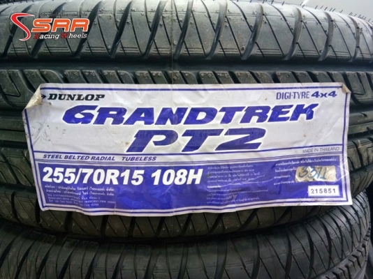 DUNLOP PT2 255/70R15 เส้นละ 3,750 บาท