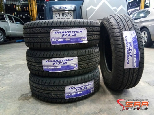 DUNLOP PT2 255/70R15 เส้นละ 3,750 บาท