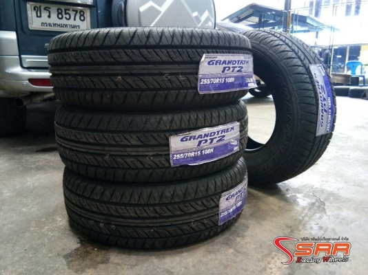 DUNLOP PT2 255/70R15 เส้นละ 3,750 บาท