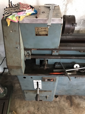 แท่นกลึง 3.5 ฟุต พร้อมใช้งาน ไฟบ้าน ด่วนๆๆๆ กลึงเกลียวได้ 35,000