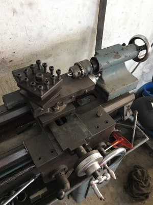 แท่นกลึง 3.5 ฟุต กลึงเกลียวได้ พร้อมใช้งาน ไฟบ้าน สวยๆๆๆ 35,000