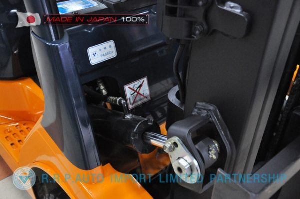 ขายรถโฟล์คลิฟท์มือสอง TOYOTA รุ่น F7FD15-18827 นำเข้าจากประเทศญี่ปุ่น 100\% ไม่เคยใช้งานในไทย