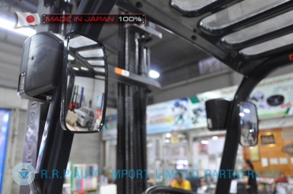 ขายรถโฟล์คลิฟท์มือสอง TOYOTA รุ่น F7FD15-18827 นำเข้าจากประเทศญี่ปุ่น 100\% ไม่เคยใช้งานในไทย