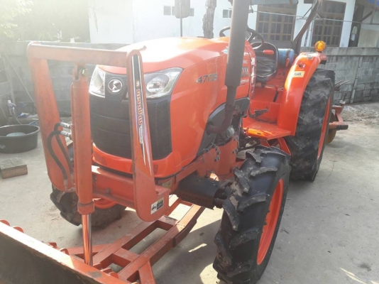 รถไถ่ คูโบ้าL4708 สภาพ พร้อมใช้ ดันหน้า พาลหลัง เครื่องดี ระบบไฮโดรลิคสมบูรณ์