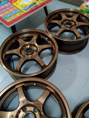 แม๊ก ขอบ17  17x7J. MONOBLOCK  ขนาด 5 รู 114  ET.40  ชุด. 4 วง. tel.081-427-3941