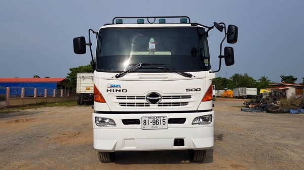 Hino mega เครื่อง 320 แรง ปี 46 กระบะดัมพ์สามมิตร เครื่อง/เกียร์/ช่วงล่างดี