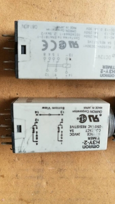 ยกชุด 7 อัน 750 บ. ส่งฟรี 083-2000058  LINE ID: line832923 ไทม์เมอร์ OMRON รุ่น H3Y-2 ใช้ไฟDC 12 V. 2ตัว ไฟDC 24 V. 5 ตัว ตั้งเวลา 60 วินาทิ 1ตัว 30 วินาทิ 1 ตัว 30 วินาทิ 3 ตัว 5วินาทิ 2 ตัว