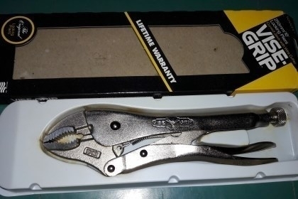 ขายคีมล็อกVISE-GRIP 10WR Made in USA.งานเก่าเก็บยี่สิบกว่าปี