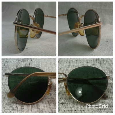 แว่นตาโมเดลอาร์ติสท์ &#039;หยดน้ำ จอห์น เลนนอน&#039; ที่เก่าแก่และดีที่สุดของฝรั่งเศส  Vintage L&#039;AMY handmade in France