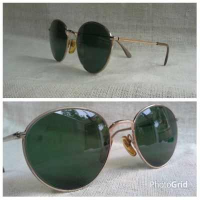แว่นตาโมเดลอาร์ติสท์ &#039;หยดน้ำ จอห์น เลนนอน&#039; ที่เก่าแก่และดีที่สุดของฝรั่งเศส  Vintage L&#039;AMY handmade in France