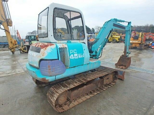 ขายKOMATSU PC45-1 เก่าญี่ปุ่นแท้ มีเก๋งพร้อม 2,XXX ชั่วโมง ลองระบบกันได้ทุกวัน โทร 089-3818694 ดวงนภา ขายKOMATSU PC45-1 เก่าญี่ปุ่นแท้ มีเก๋งพร้อม 2,XXX ชั่วโมง ลองระบบกันได้ทุกวัน โทร 089-3818694 ดวงนภา