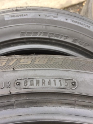 ขายยาง DUNLOP LM704 225-50-17 ปลายปี15 ดอกหนาจัด สภาพสวยมาก ไม่มีปะ ไม่มีตำหนิ ชุดละ 5,500 บาท ขายยาง DUNLOP LM704 225-50-17 ปลายปี15 ดอกหนาจัด สภาพสวยมาก ไม่มีปะ ไม่มีตำหนิ ชุดละ 5,500 บาท