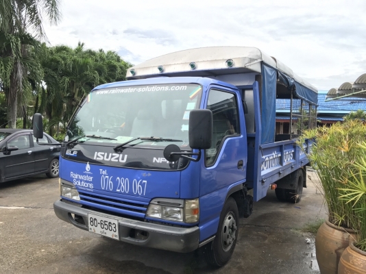 รถบรรทุก 6 ล้อมีหลังคา ยี่ห้อ ISUZU  130 แรงม้า ปีจดทะเบียน 2548