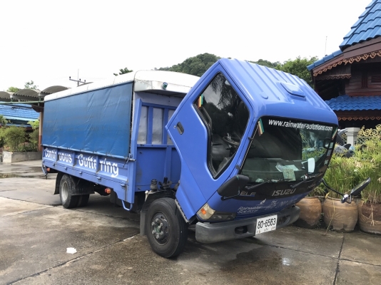 รถบรรทุก 6 ล้อมีหลังคา ยี่ห้อ ISUZU  130 แรงม้า ปีจดทะเบียน 2548