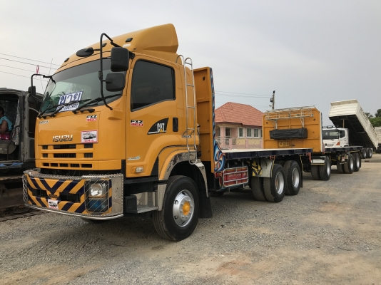 ขาย ISUZU 360 แรงม้า ปี 56 แม่ลูกพื้นเรียบสามเพลา อู่สหะกิจ เครื่องดี เกียร์ดี พร้อมแยกขายแม่ลูก ราคาคุยกัน รถสภาพเดิมสดสวย พร้อมใช้งาน เอกสารพร้อมโอน สนใจติดต่อ ดำสุโขทัย โทร 089-7087998,081-7855503 หรือติดตามสินค้าเข้าใหม่ได้ที่ www.dum-Sukhothai.com #ท