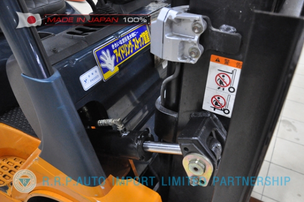 ขายรถโฟล์คลิฟท์มือสอง TOYOTA รุ่น 7FG15-10744 นำเข้าจากประเทศญี่ปุ่น 100\% ไม่เคยใช้งานในไทย