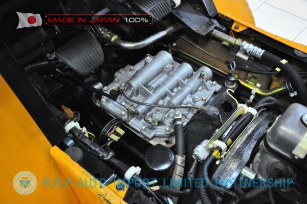 ขายรถโฟล์คลิฟท์มือสอง TOYOTA รุ่น 7FG15-10744 นำเข้าจากประเทศญี่ปุ่น 100\% ไม่เคยใช้งานในไทย