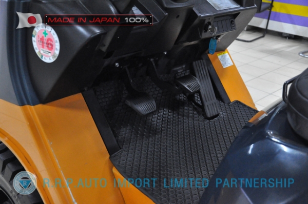 ขายรถโฟล์คลิฟท์มือสอง TOYOTA รุ่น 7FG15-10744 นำเข้าจากประเทศญี่ปุ่น 100\% ไม่เคยใช้งานในไทย