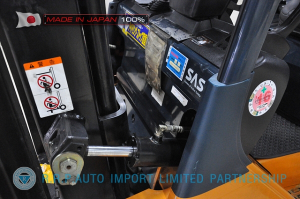 ขายรถโฟล์คลิฟท์มือสอง TOYOTA รุ่น 7FG15-10744 นำเข้าจากประเทศญี่ปุ่น 100\% ไม่เคยใช้งานในไทย