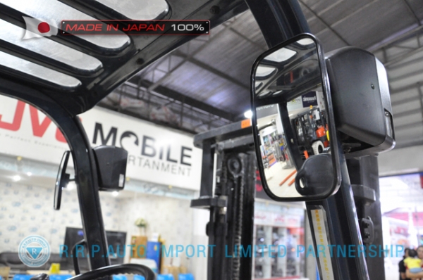 ขายรถโฟล์คลิฟท์มือสอง TOYOTA รุ่น 7FG15-10744 นำเข้าจากประเทศญี่ปุ่น 100\% ไม่เคยใช้งานในไทย