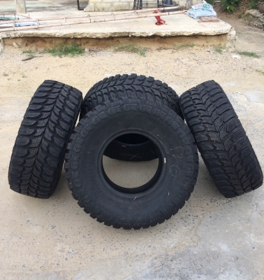 ขายยาง Mud 33x12.5 R 15 ของใหม่ ชุดล่ะ 15,800