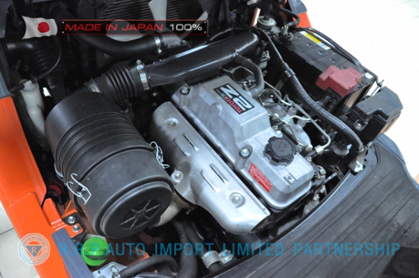 ขายรถโฟล์คลิฟท์มือสอง TOYOTA รุ่น 8FD20-14854 นำเข้าจากประเทศญี่ปุ่น 100\% ไม่เคยใช้งานในไทย