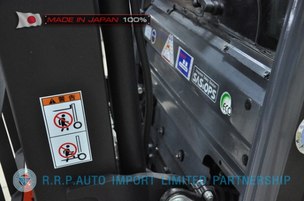 ขายรถโฟล์คลิฟท์มือสอง TOYOTA รุ่น 8FD20-14854 นำเข้าจากประเทศญี่ปุ่น 100\% ไม่เคยใช้งานในไทย