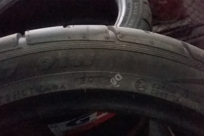 ยางใหม่ขอบ  17 gt radial champiro sx2 245-40-17 91w ปี 13 4 เส้น 3500บาท
