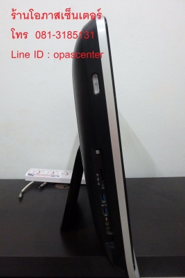 คอมพิวเตอร์ตั้งโต๊ะ PC All in one hp จอ 20 นิ้ว AMD E1-1200 RAM 2GB Hdd 500GB อุปกรณ์ครบ