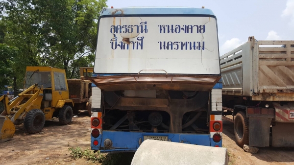 ขาย รถบัสปรับอากาศ เครื่องหน้า ยาว 12 เมตร 42 ที่นั่ง แอร์แขวน คัสซี+เครื่อง BENZ ช่วงล่างซองแหนบ เบรคแห้ง ยางเต็ม รถพร้อมใช้งาน ทะเบียนพร้อมโอนครับ
