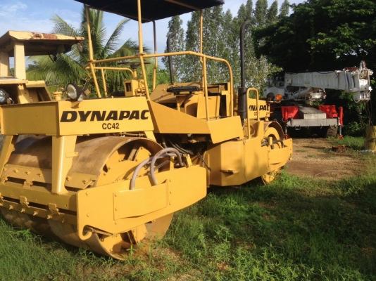 รถบดสั่นเสทือนเบรคดาวน์ DYNAPAC CC42A เอกสารเล่มทะเบียน รถบดสั่นเสทือนเบรคดาวน์ DYNAPAC CC42A เอกสารเล่มทะเบียน