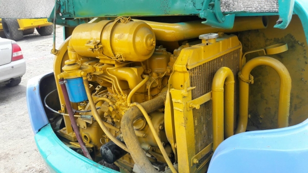 KOMATSU PC 25-7 เก่านอก ทำสีใหม่